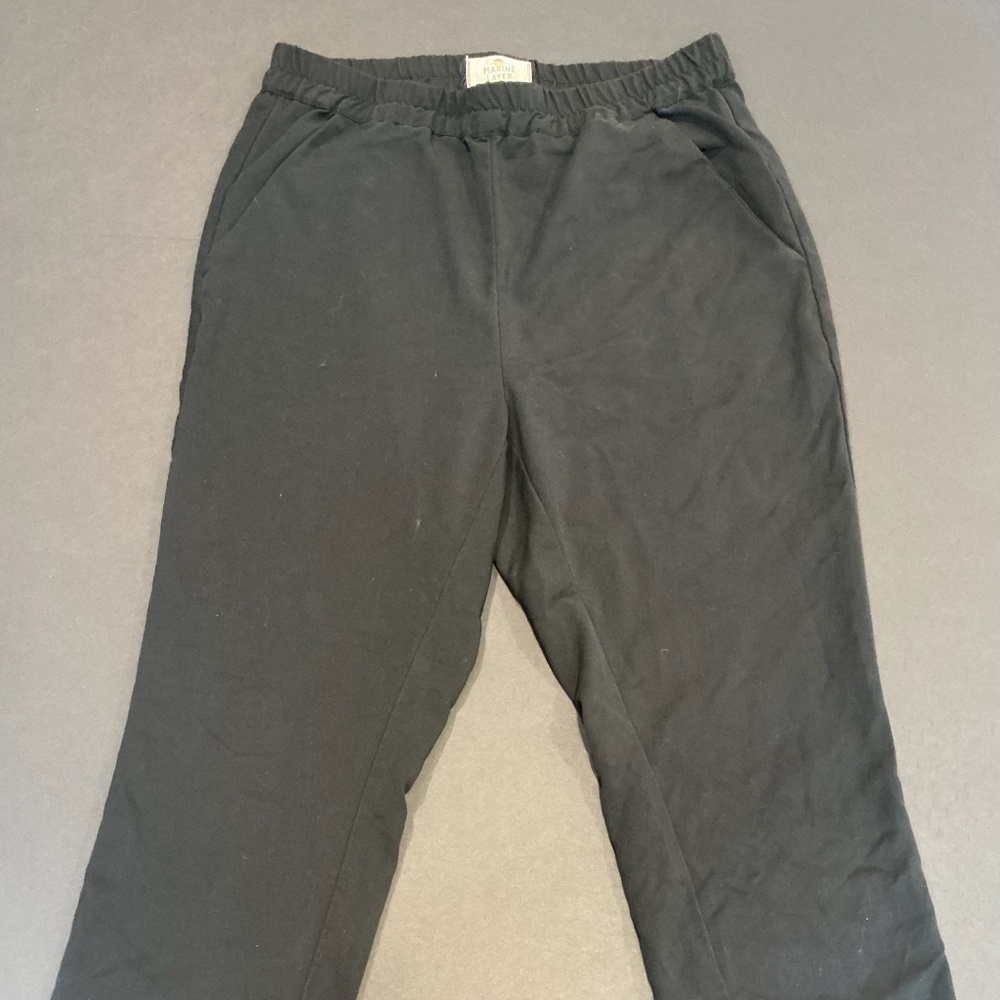 Marine Layer Black Pull-On Jogger Pants Size XS